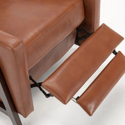 Madeline - Push Back Recliner - Caramel - R&R Furniture Gallery (Fountain Valley, CA)