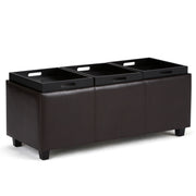 Avalon - Multi Functional Storage Ottoman - R&R Furniture Gallery (Fountain Valley, CA)