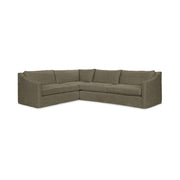 Classic Home Kipton upholstered corner sectional with plush cushions and modern design, shown in a cozy living room setting.