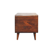 Curved Blanket Box - Chestnut - R&R Furniture Gallery (Fountain Valley, CA)