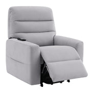 Freddie - Power Motion Recliner With Lift - Gray - R&R Furniture Gallery (Fountain Valley, CA)