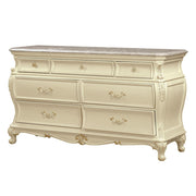 Chantelle - Dresser - Pearl White Finish - R&R Furniture Gallery (Fountain Valley, CA)