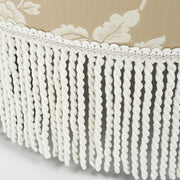 Yolanda - Round Upholstered Accent Ottoman - R&R Furniture Gallery (Fountain Valley, CA)
