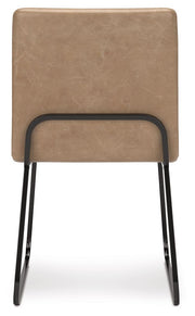 Pharwynn - Dining Upholstered Side Chair (Set of 4) - Toast - R&R Furniture Gallery (Fountain Valley, CA)