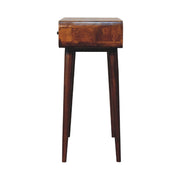 Curved Hallway Table - Chestnut - R&R Furniture Gallery (Fountain Valley, CA)