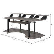 Eleazar - Music Recording Studio Desk - R&R Furniture Gallery (Fountain Valley, CA)