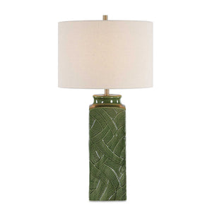 Table Lamp - Glossy Green