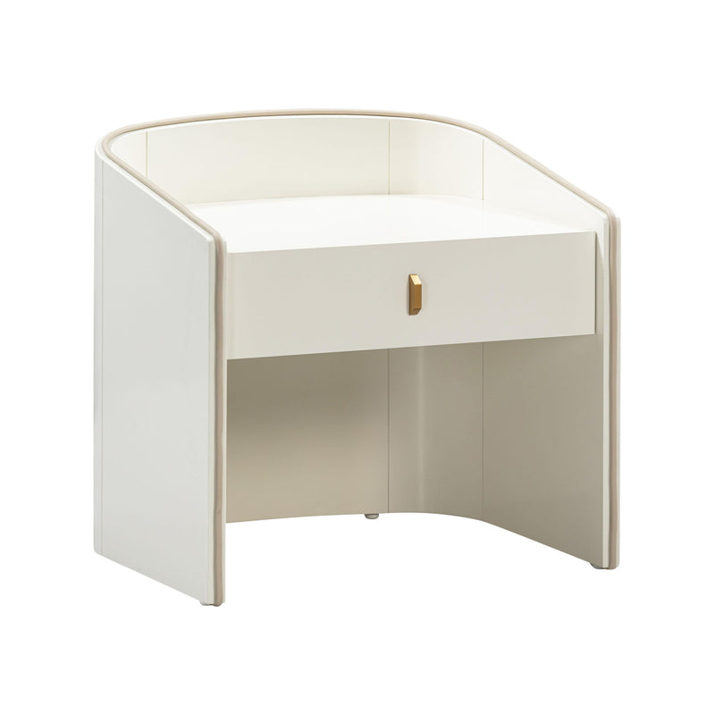 Collins - Lacquer Nightstand - R&R Furniture Gallery (Fountain Valley, CA)