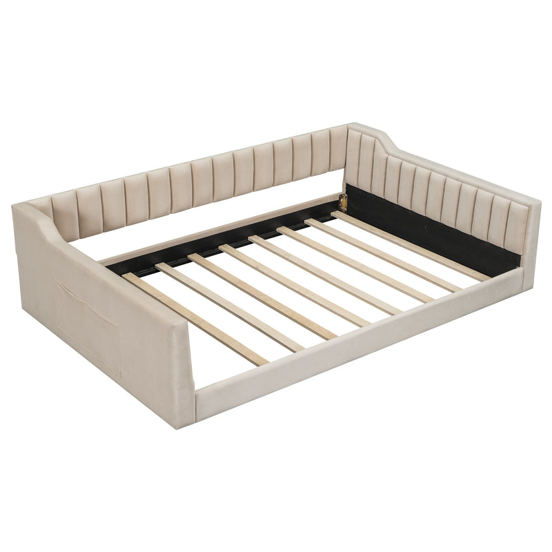 Daybed With Side Storage Pocket - R&R Furniture Gallery (Fountain Valley, CA)