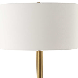 Avola - White Marble Table Lamp