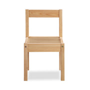 Della - 3 Piece Solid Wood Kids Table & Two Chair Set - Natural - R&R Furniture Gallery (Fountain Valley, CA)