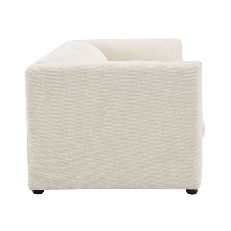 Jaeda - Loveseat - Beige Linen - R&R Furniture Gallery (Fountain Valley, CA)