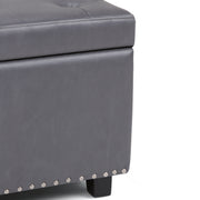 Hamilton - Upholstered Storage Ottoman - R&R Furniture Gallery (Fountain Valley, CA)