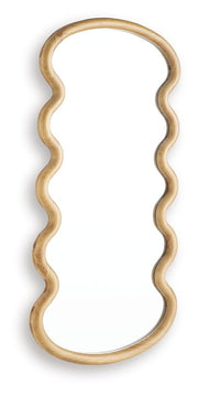 Serendis - Accent Mirror - Brown - R&R Furniture Gallery (Fountain Valley, CA)