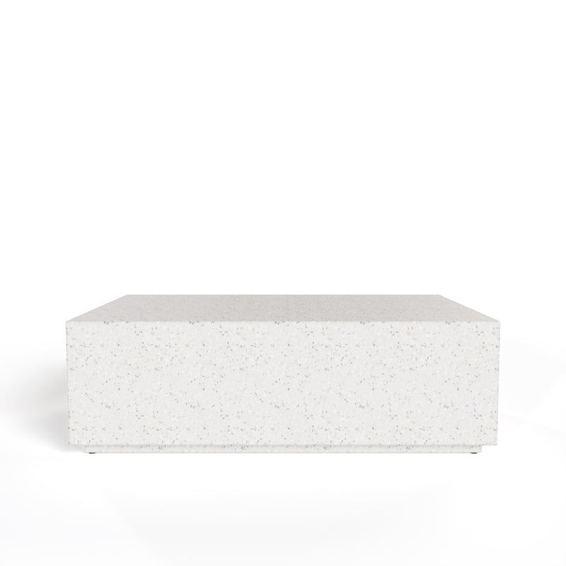 Fresno - Modern Terrazzo Concrete Coffee Table — view 2