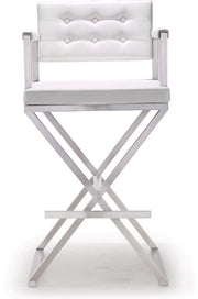 Director - Stainless Steel Barstool - R&R Furniture Gallery (Fountain Valley, CA)