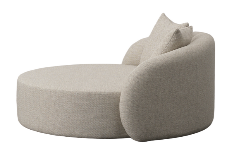 Tabarca - Outdoor Beige Fabric Bed — view 2