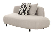 Marge - Contemporary Beige Sectional Sofa — view 4