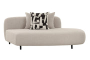 Marge - Contemporary Beige Sectional Sofa — view 5
