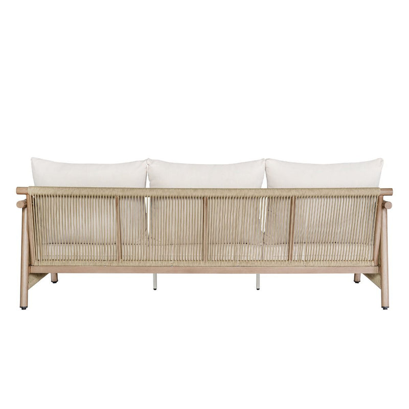 Zira - 5 Piece Patio Sofa Set - Beige