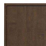 Harper - 3 Door Sideboard Buffet / Storage Cabinet - Walnut Brown - R&R Furniture Gallery (Fountain Valley, CA)