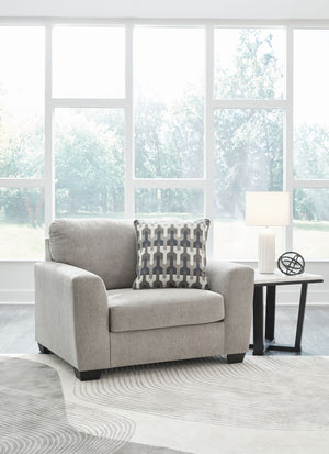 Avenal Park - Chair And A Half - Flannel - R&R Furniture Gallery (Fountain Valley, CA)