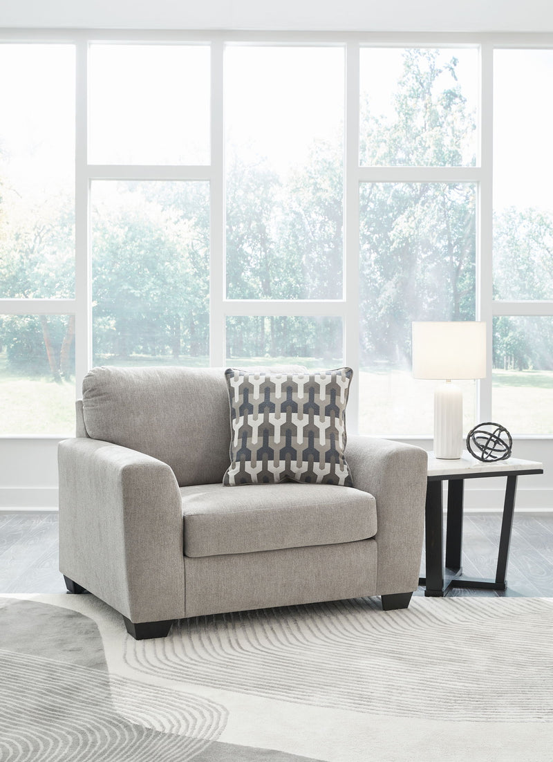 Avenal Park - Chair And A Half - Flannel - R&R Furniture Gallery (Fountain Valley, CA)