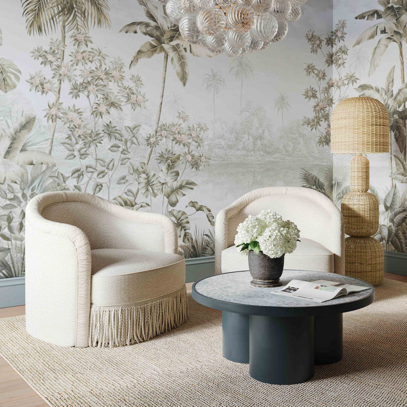 Kootu - Rattan Floor Lamp - Natural - R&R Furniture Gallery (Fountain Valley, CA)