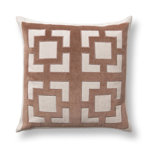 Classic Home Corbin accent pillow with textured fabric and decorative design, perfect for stylish home decor.