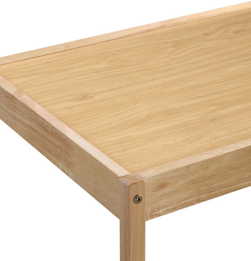 Della - 3 Piece Solid Wood Kids Table & Two Chair Set - Natural - R&R Furniture Gallery (Fountain Valley, CA)