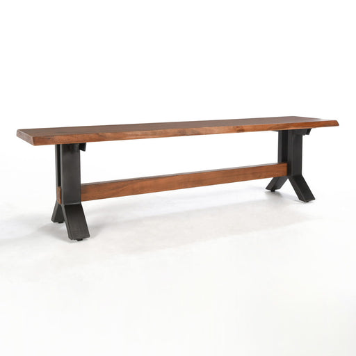 Bellamy - Bench - Amber Brown - R&R Furniture Gallery (Fountain Valley, CA)