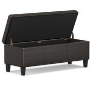 Afton - Large Storage Ottoman Bench - R&R Furniture Gallery (Fountain Valley, CA)