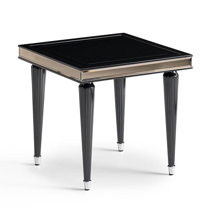 La Francaise - Side Table - Black Ice - R&R Furniture Gallery (Fountain Valley, CA)