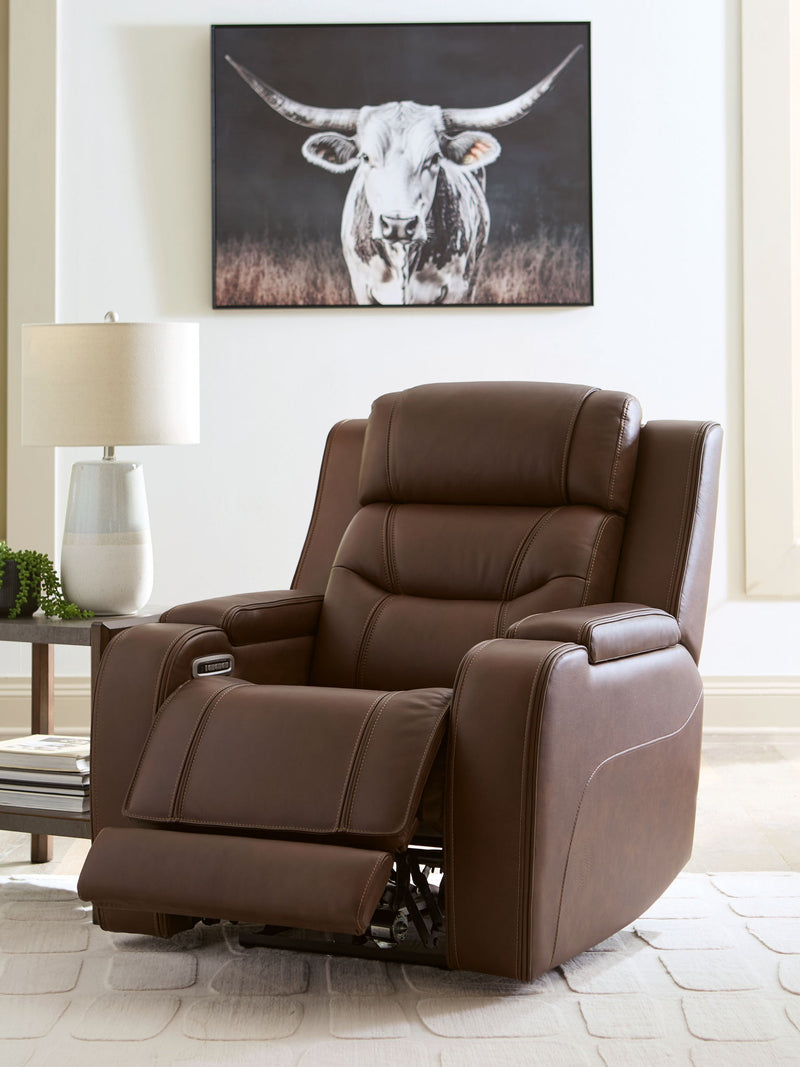 Knightington - Power Recliner With Audio Seating - R&R Furniture Gallery (Fountain Valley, CA)