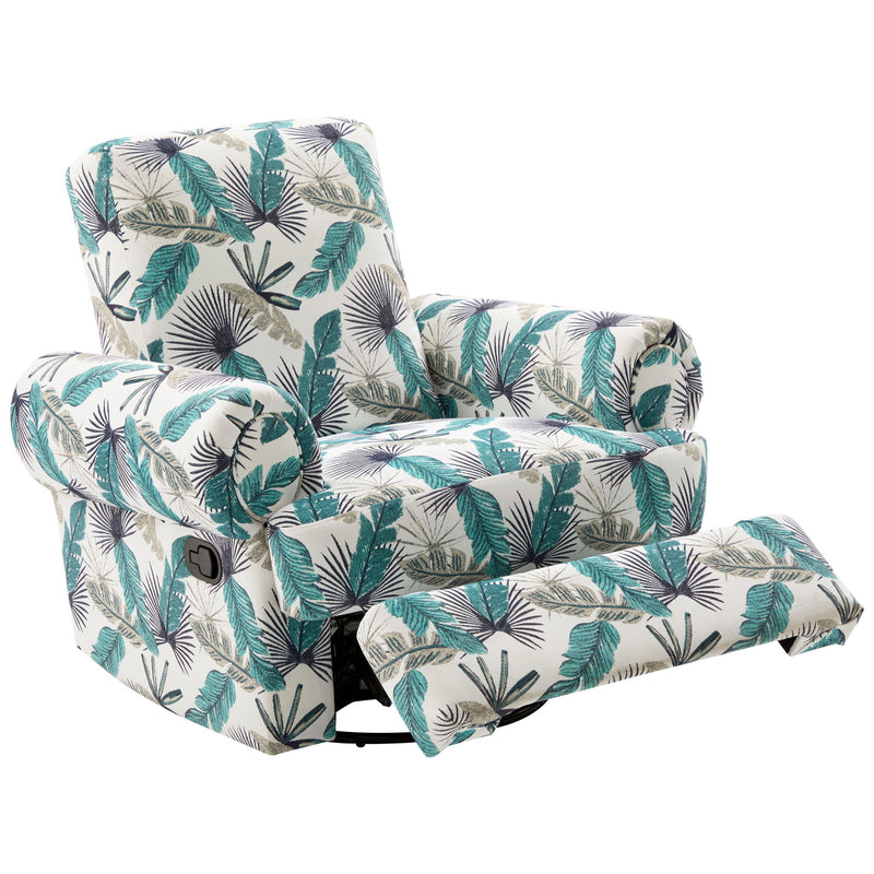 Manual Swivel Recliner Rocker Chair With Adjustable Backrest - R&R Furniture Gallery (Fountain Valley, CA)