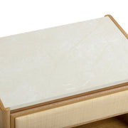 Paige - 2-Drawer Nightstand - Natural Oak - R&R Furniture Gallery (Fountain Valley, CA)