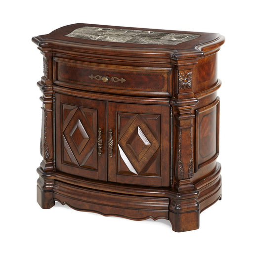 Windsor Court - Nightstand - Vintage Fruitwood - R&R Furniture Gallery (Fountain Valley, CA)