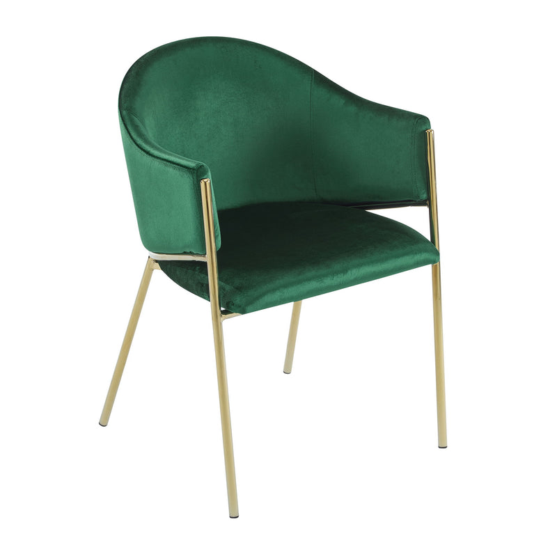 Modern upholstered Noble House armchair with a stylish frame, featuring plush cushioning and contemporary design.