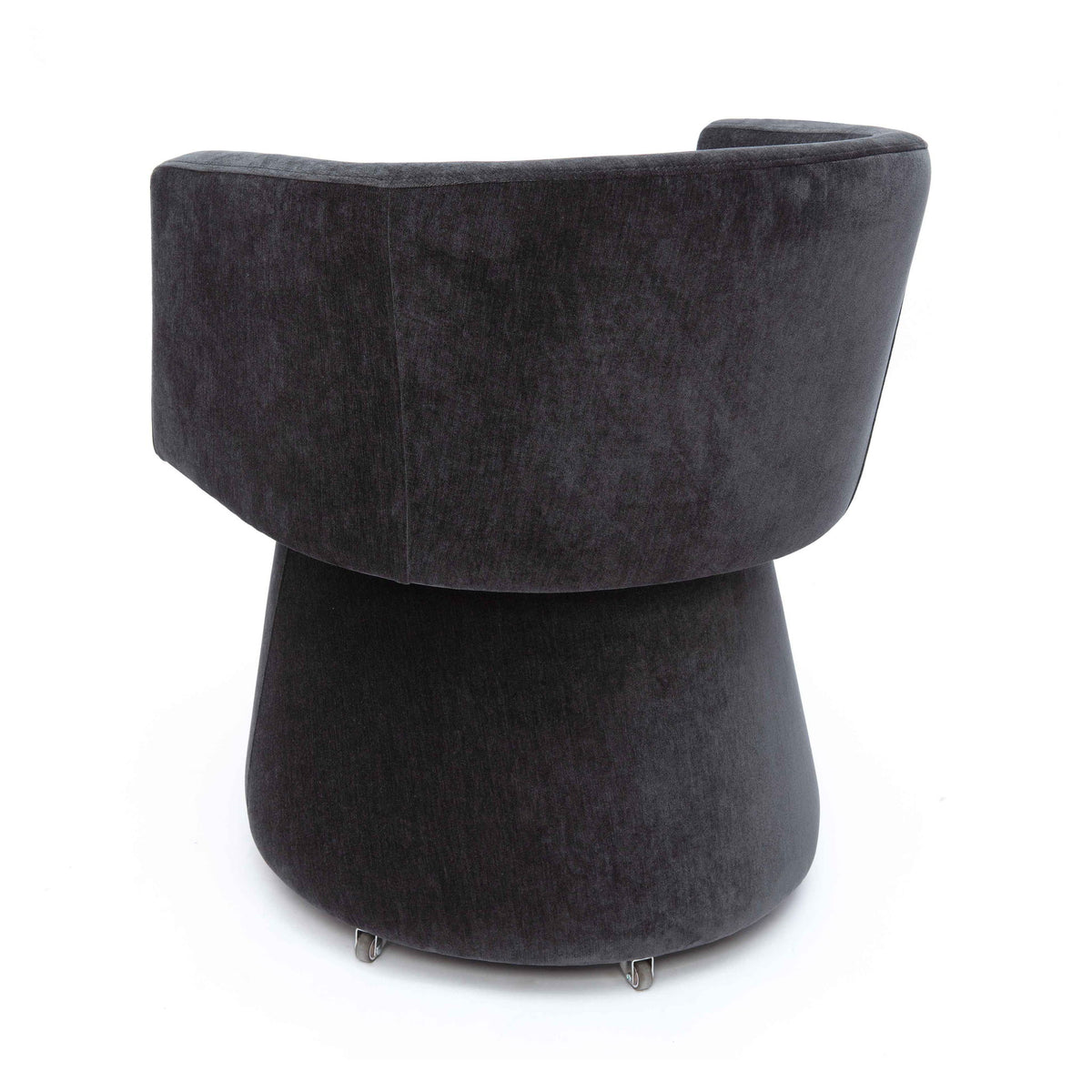 Kristen - Upcycled Chenille Rolling Desk Chair - R&R Furniture Gallery (Fountain Valley, CA)