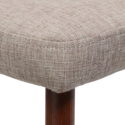 Mid Century Modern Fabric Armless Dining Chair - R&R Furniture Gallery (Fountain Valley, CA)