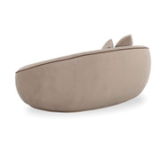 Jenny - Faux Mohair Loveseat - Taupe - R&R Furniture Gallery (Fountain Valley, CA)