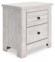 Makidern - Two Drawer Night Stand - R&R Furniture Gallery (Fountain Valley, CA)
