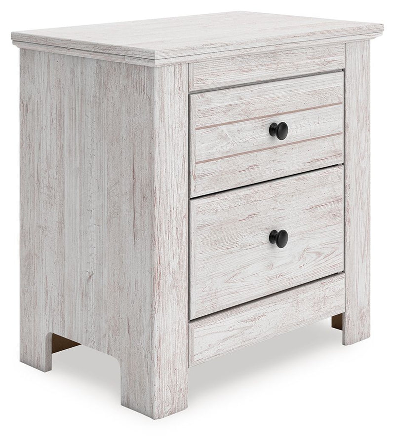 Makidern - Two Drawer Night Stand - R&R Furniture Gallery (Fountain Valley, CA)