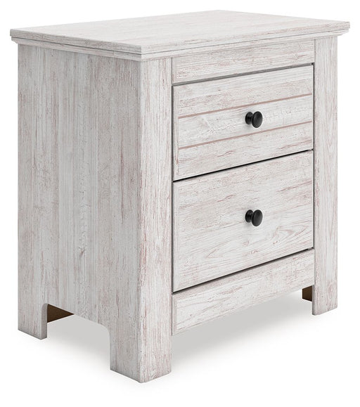 Makidern - Two Drawer Night Stand - R&R Furniture Gallery (Fountain Valley, CA)