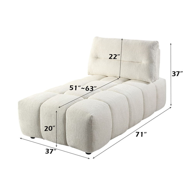 Loanna - Modular Chaise - R&R Furniture Gallery (Fountain Valley, CA)