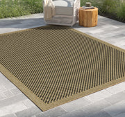 Earth - Indoor / Outdoor Area Rug Polypropylene - Jute / - R&R Furniture Gallery (Fountain Valley, CA)