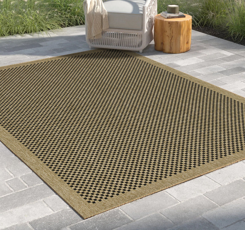 Earth - Indoor / Outdoor Area Rug Polypropylene - Jute / - R&R Furniture Gallery (Fountain Valley, CA)