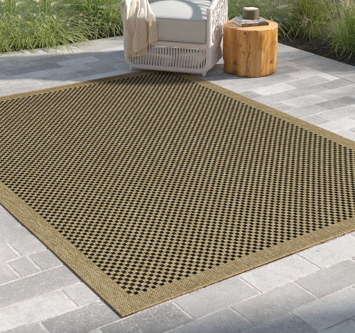 Earth - Indoor / Outdoor Area Rug Polypropylene - Jute / - R&R Furniture Gallery (Fountain Valley, CA)