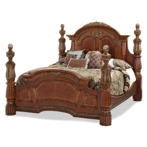 Villa Valencia - Low Poster Bed - R&R Furniture Gallery (Fountain Valley, CA)