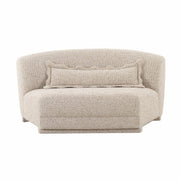 Marion - Textured Boucle Armless Loveseat - Two-Tone - R&R Furniture Gallery (Fountain Valley, CA)